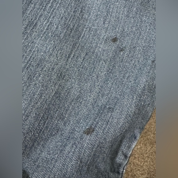 Nine West Women's Wide Leg Baggy Skater Jeans in Blue Gray, Size 12 - Picture 5 of 7